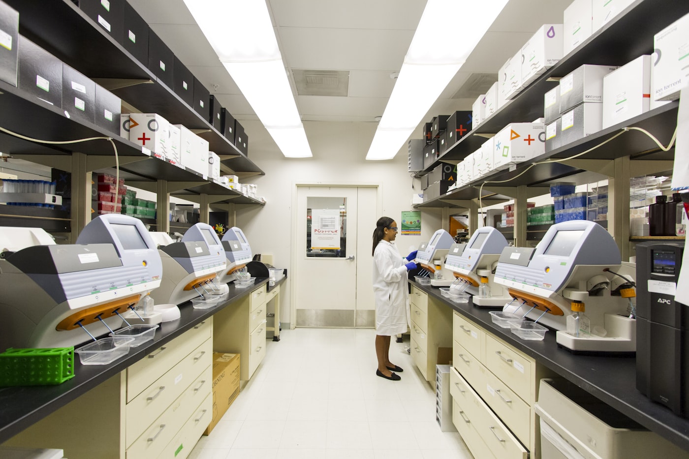 Laboratory quality environment with analytical equipment